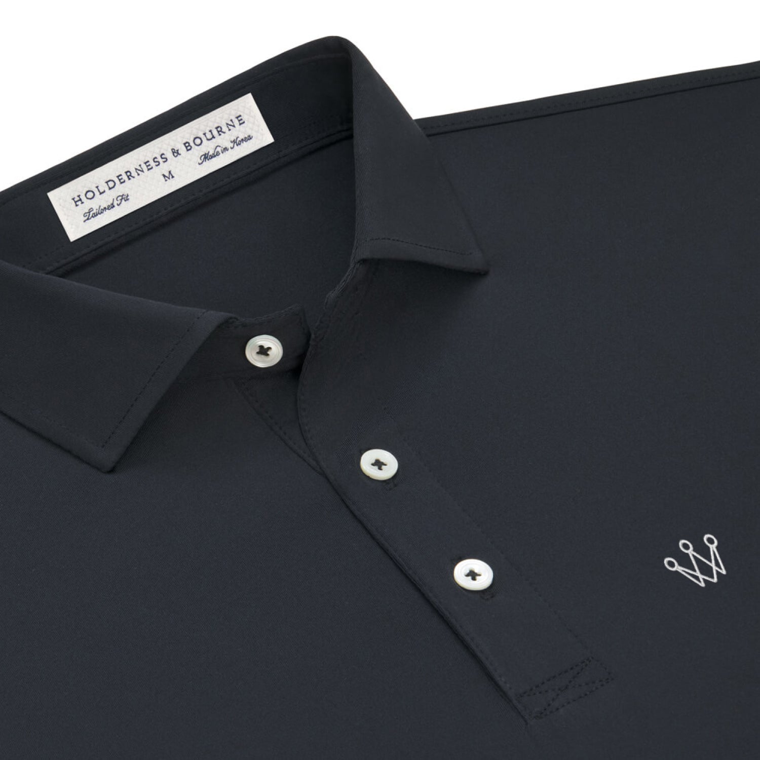 Arccos Black Polo With Logo
