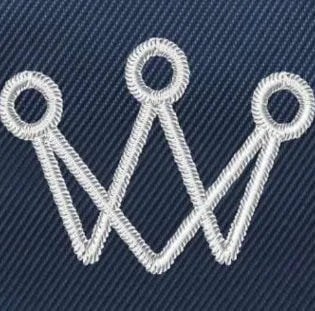 Blue Arccos Embroidered Logo