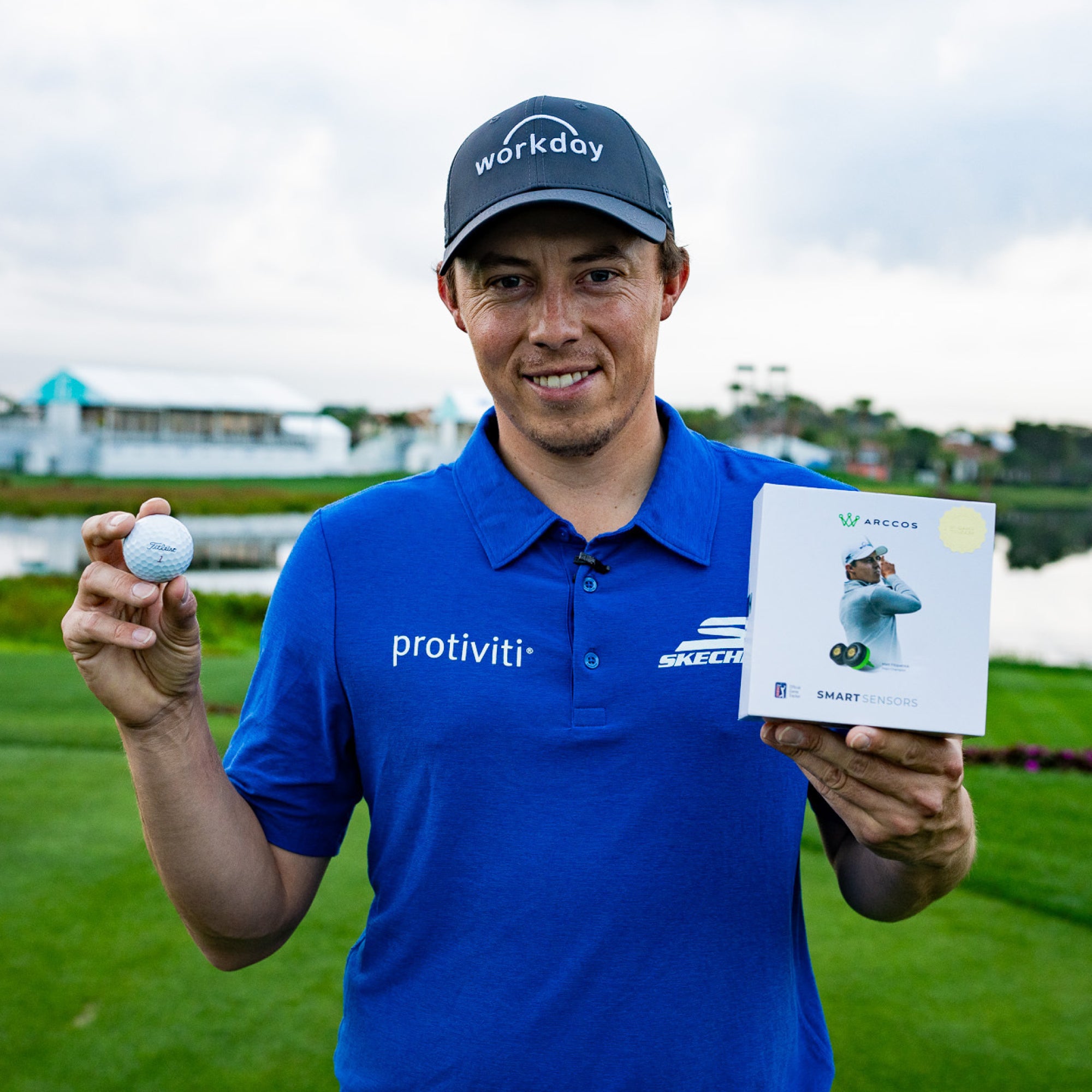 Matt Fitzpatrick with Arccos Smart Sensors