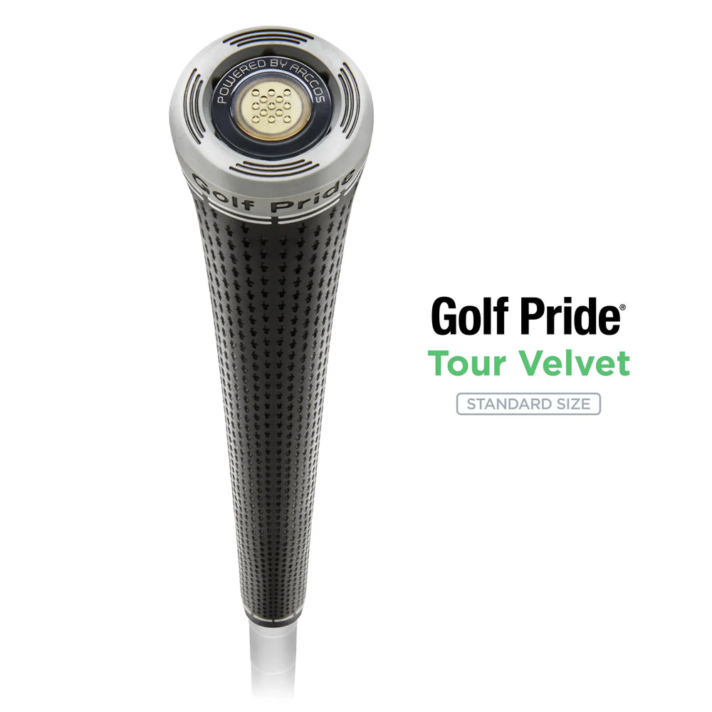 Arccos Golf Pride Tour Velvet Standard Size Smart Gold Grip with Embedded Sensor