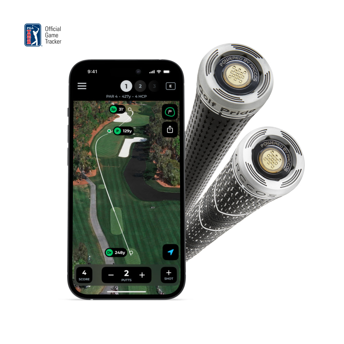 Arccos Smart Grips and App