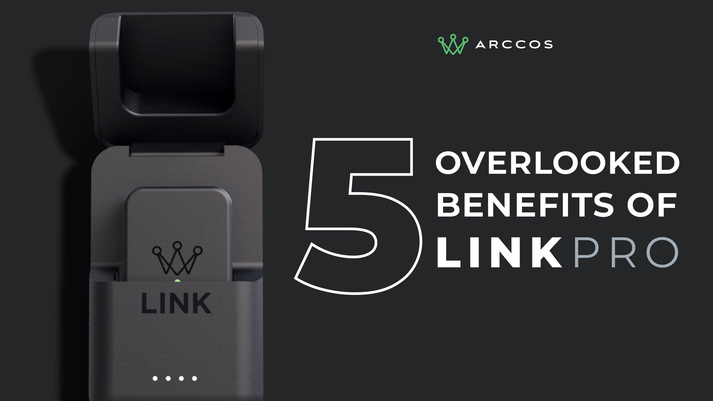 ARCCOS CADDIE LINK ゴルフデバイス Introducing Arccos Caddie Link; Wearable Shot-Tracking