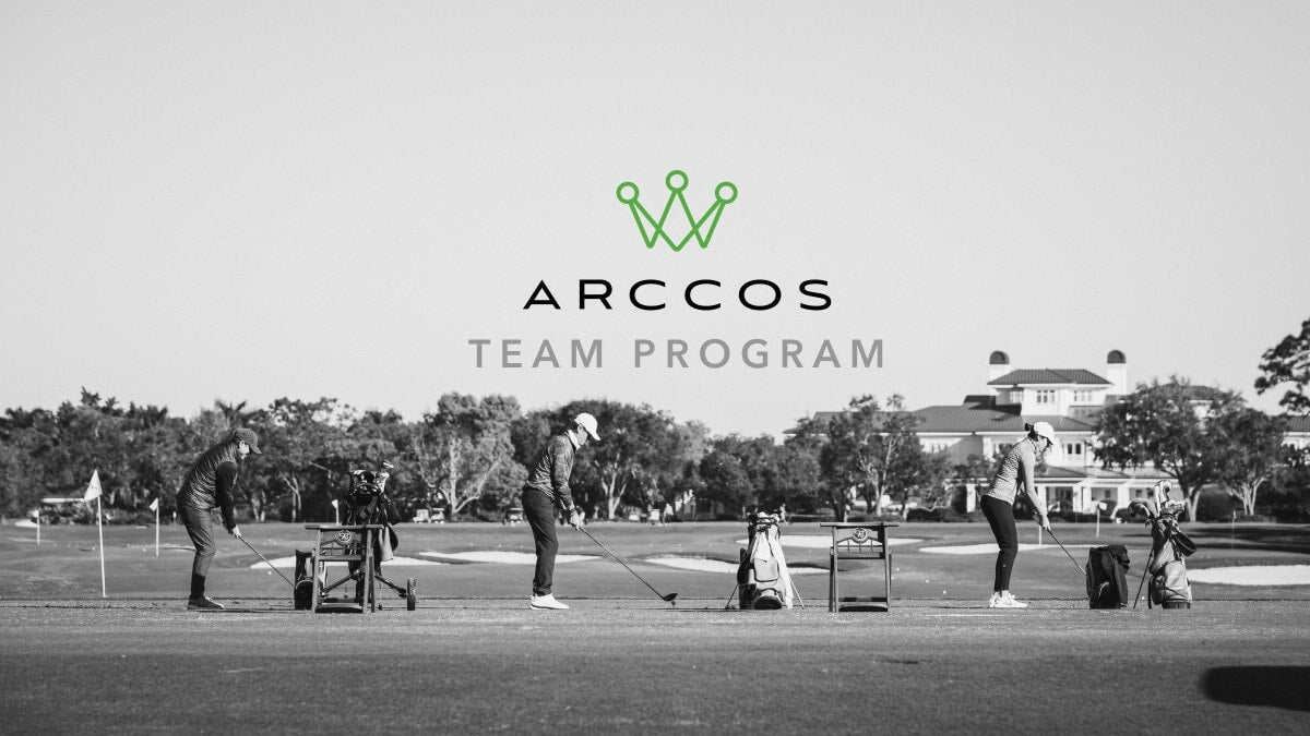 Golf Team Program with Player Data Powered by Arccos