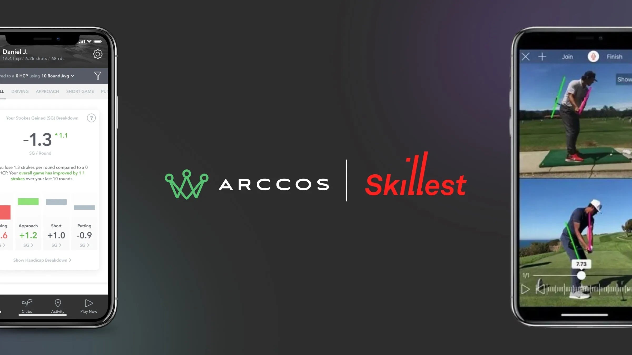 Skillest Partners with Arccos to Revolutionize Coaching