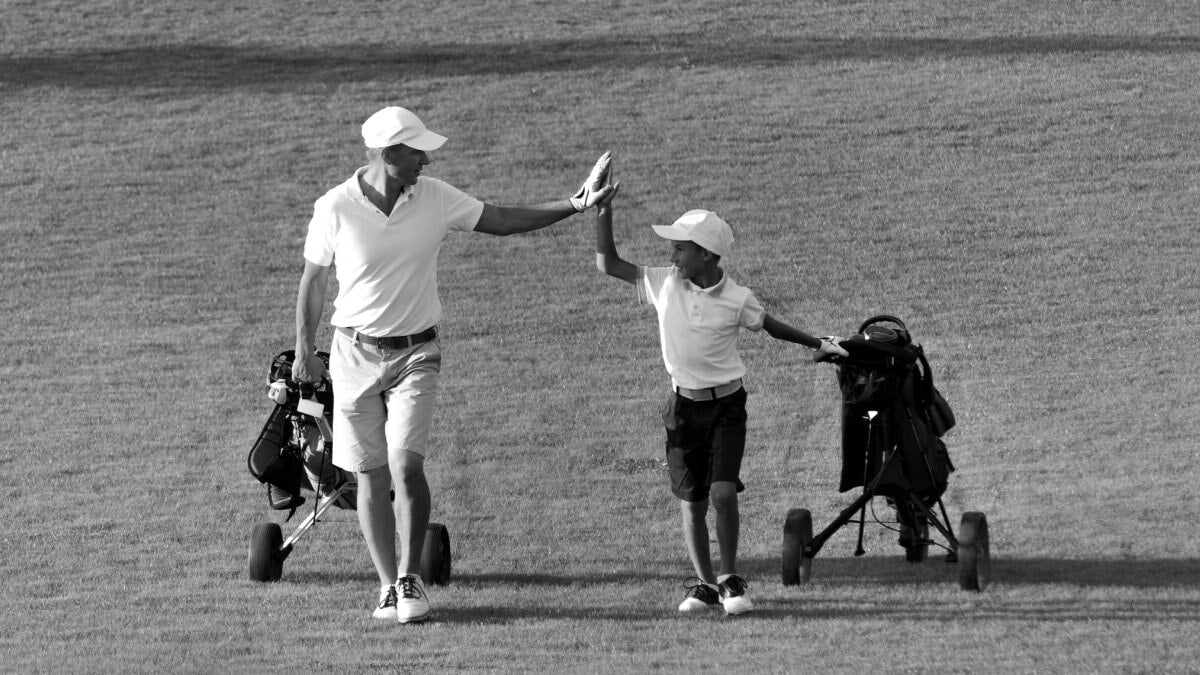 Making Father's Day Memories On The Golf Course!