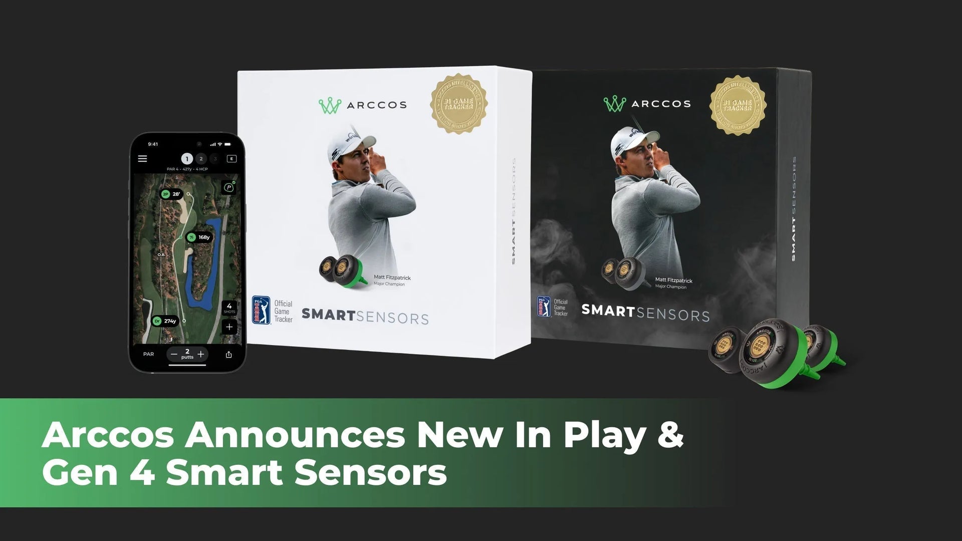 Arccos Announces New In-Play Experience & Gen 4 Smart Sensors