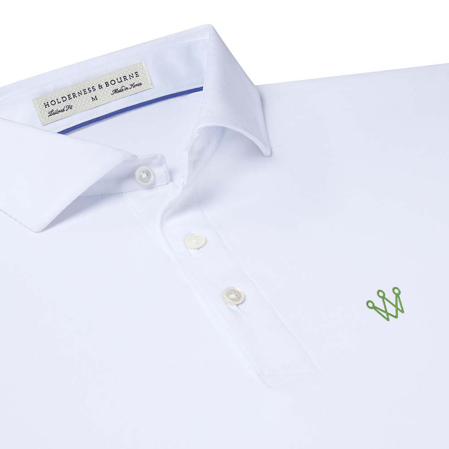 Arccos White Polo With Logo