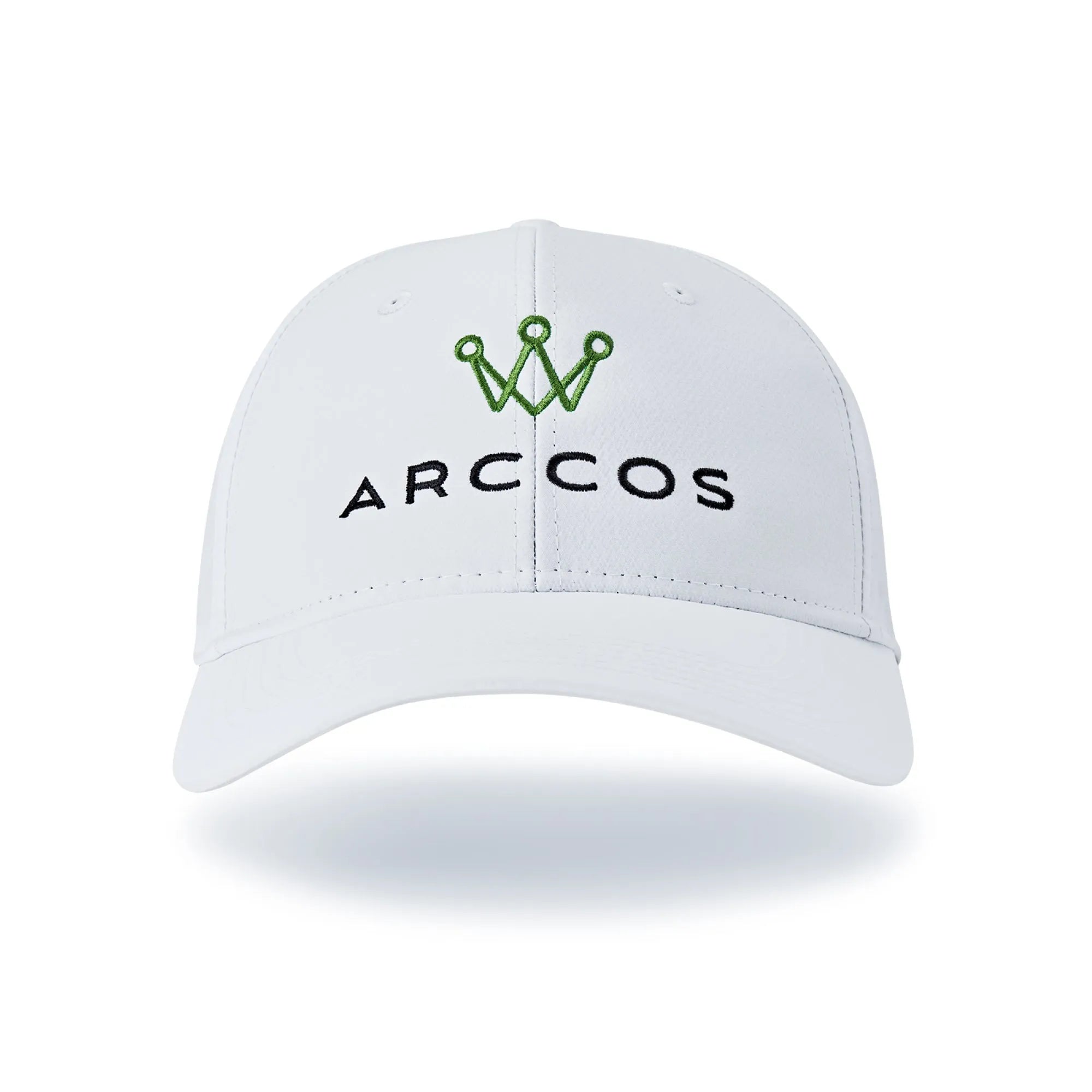 Arccos Performance Tech Hat in White - Front On