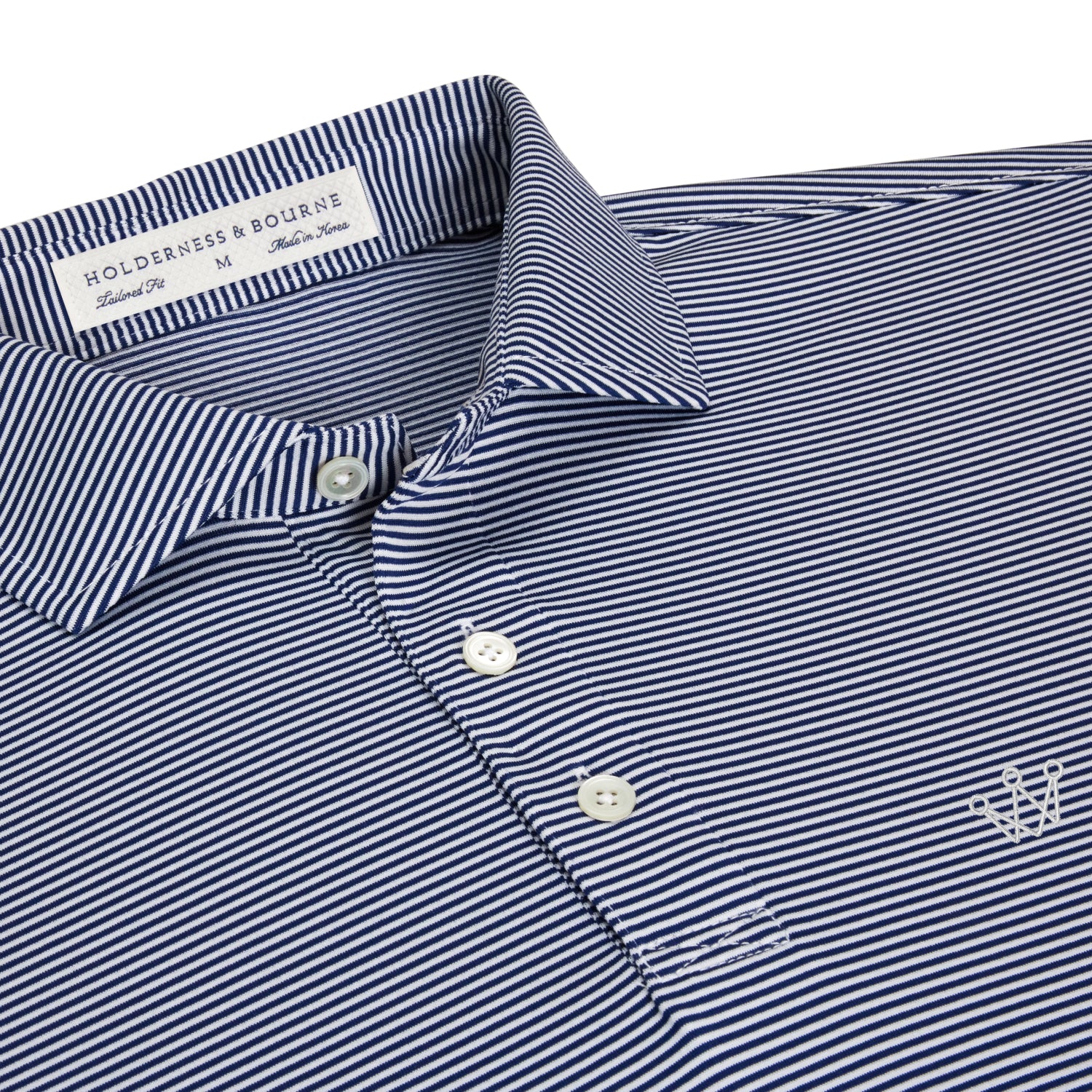 Stripped Arccos Polo With Logo