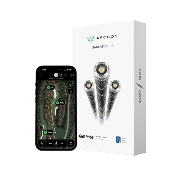 Arccos Smart Golf Grips Golf Pride MCC Plus Tour Velvet