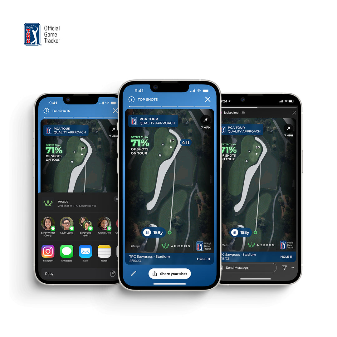 Arccos Smart Golf Grips - Golf Pride MCC Plus 4 & Tour