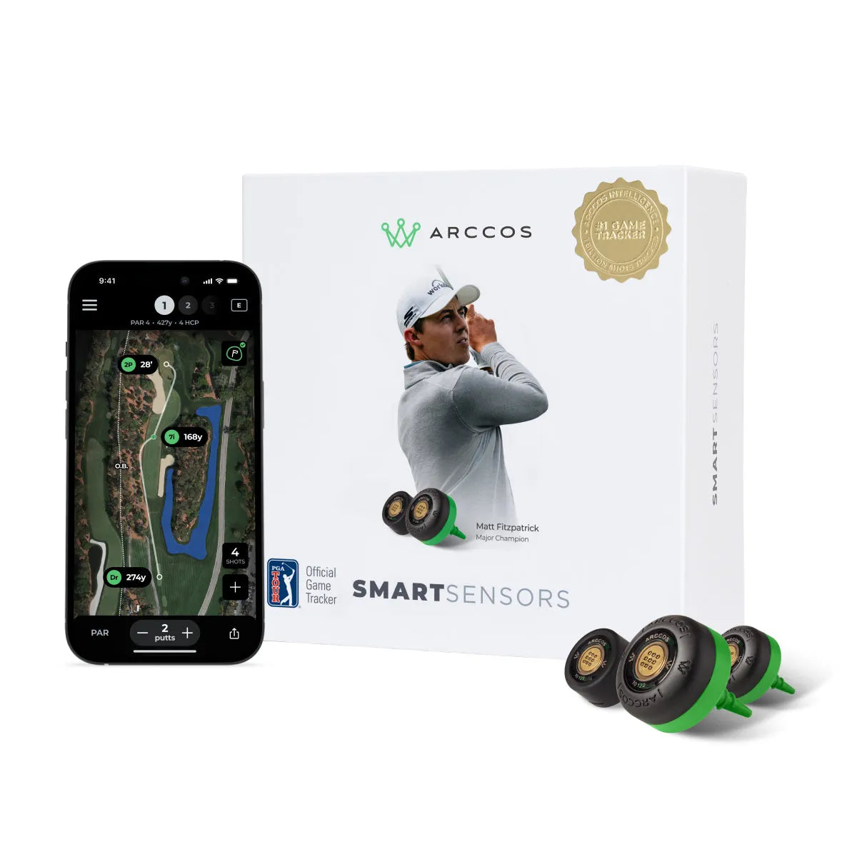 Arccos golf Sensor Bundle Box