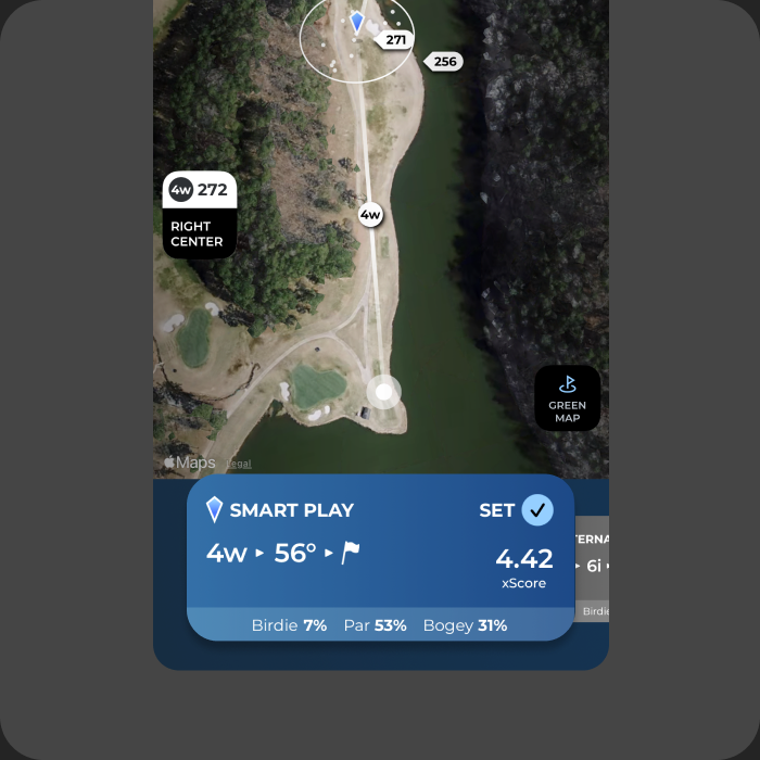 AI Strategy shot recommendation